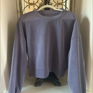 Rare Lululemon Perfectly Oversized Cropped Sweatshirt